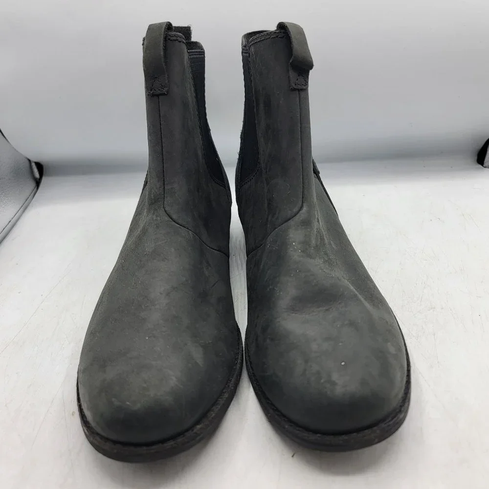 Teva Ellery Chelsea Womens 8.5 Black Waterproof Pull On Boots Casual 1111772